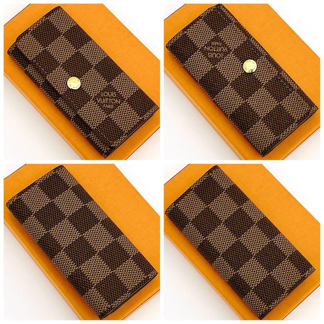 ルイヴィトン　ミュルティクレ　キーケース　ダミエ　エベヌ　新品未使用　正規品