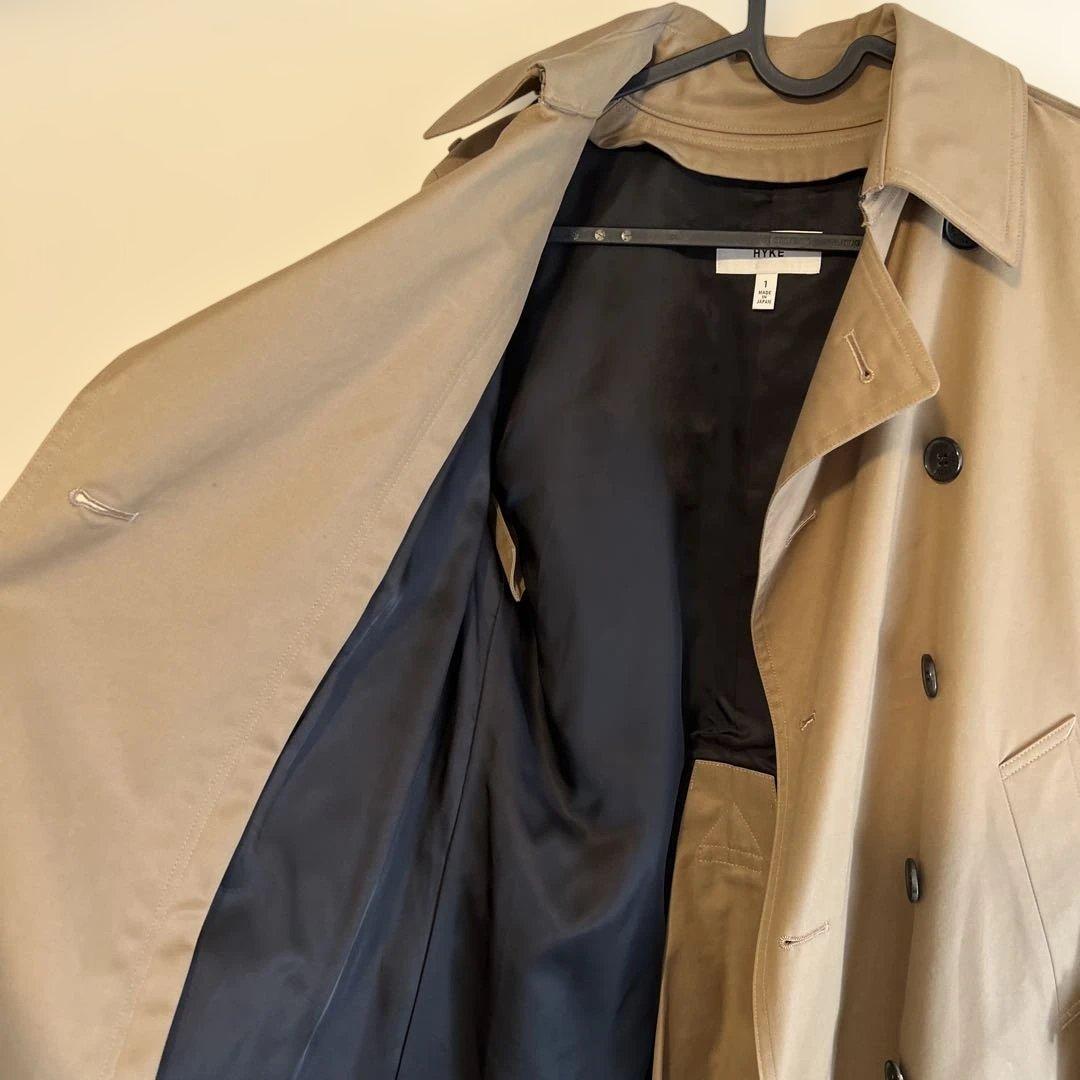 HYKEトレンチウールライナー付き(タイトフィット、サイズ1)