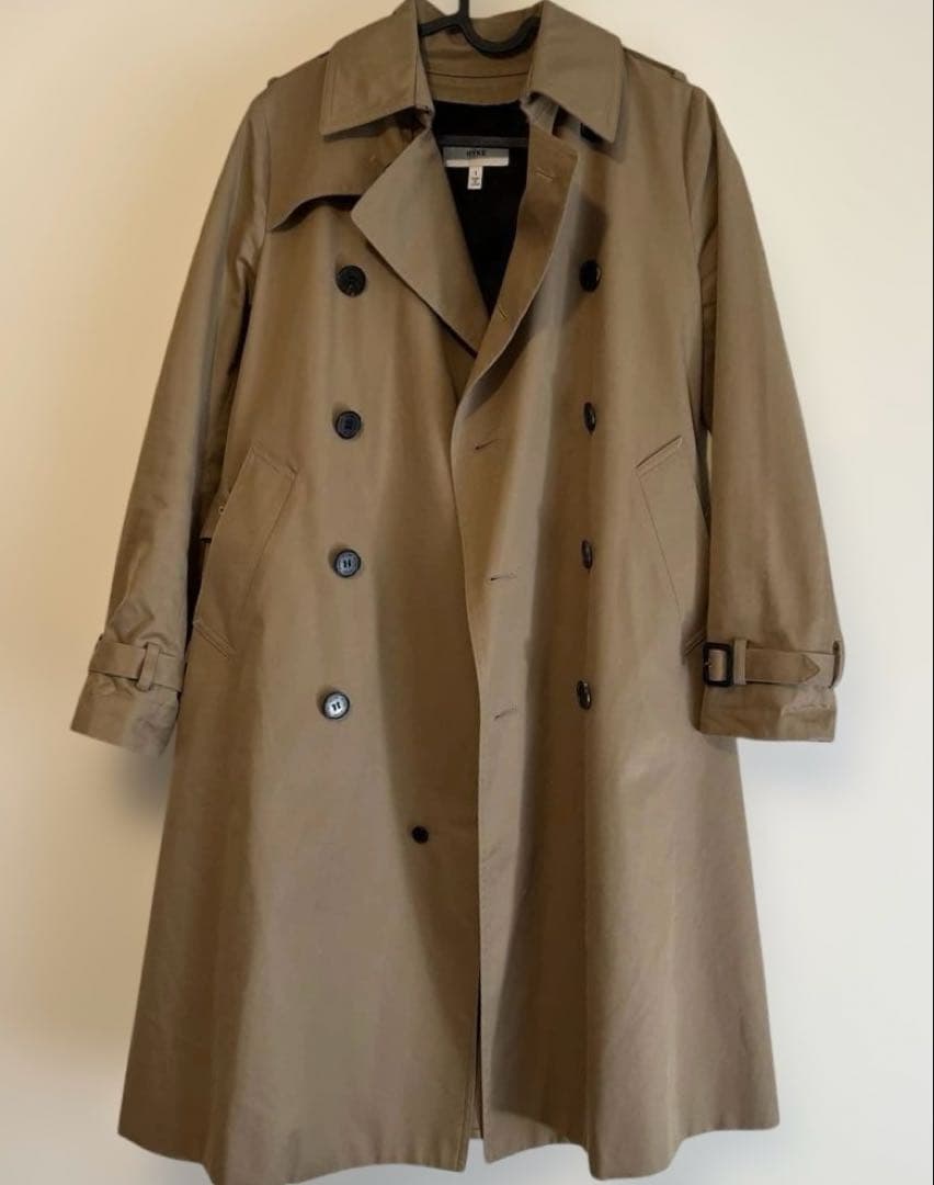 HYKEトレンチウールライナー付き(タイトフィット、サイズ1)