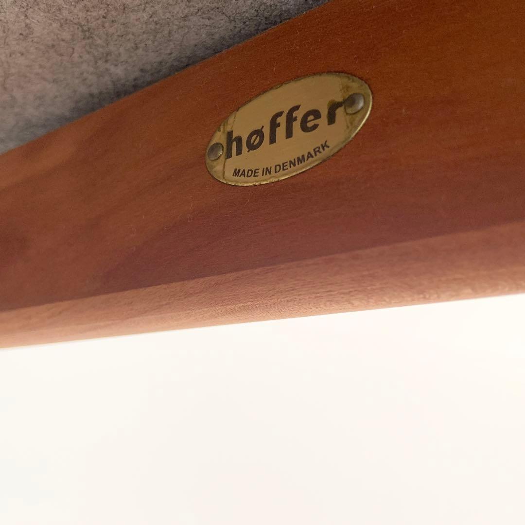 北欧 ヴィンテージ デンマーク製 K. Hoffer Larsen チェア　①