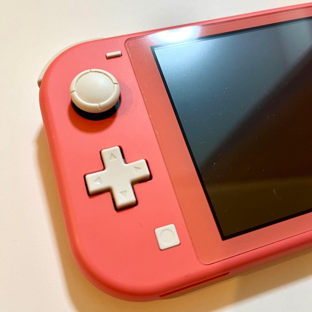 Nintendo Switch Lite コーラルピンク 本体 モンハン　セット