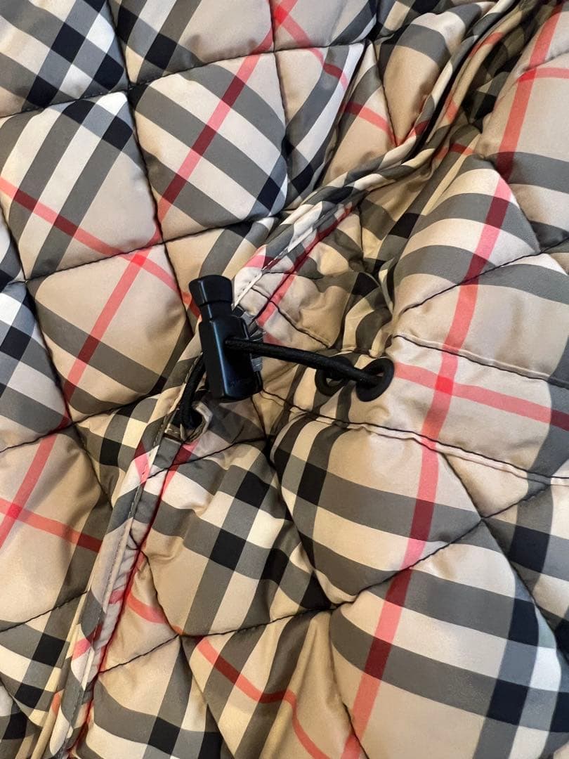 バーバリー　ノバチェックキルティングコート