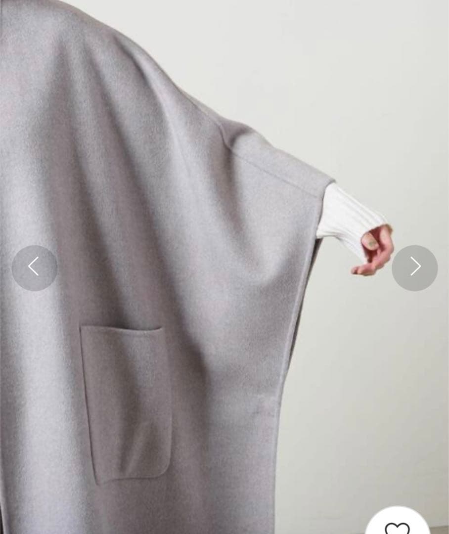 UNITED ARROWS リバーポンチョコート