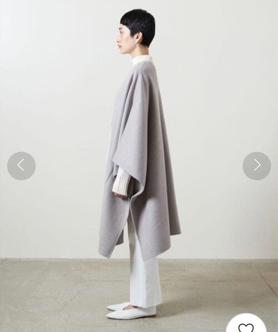 UNITED ARROWS リバーポンチョコート