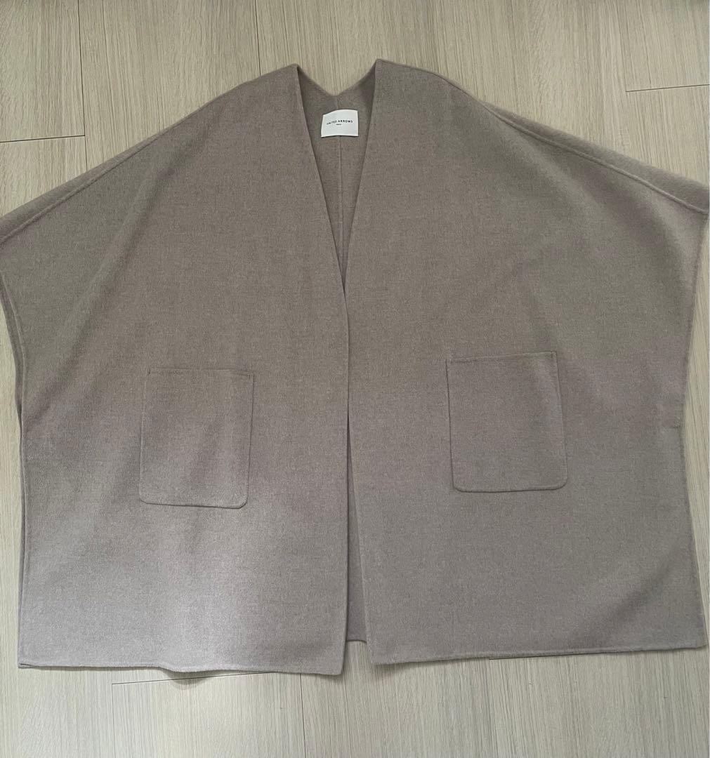 UNITED ARROWS リバーポンチョコート