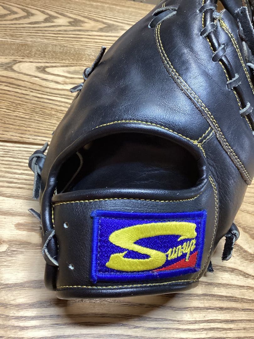即戦力 良型 軟式野球 ファーストミット サンアップ レア ヤクルトスワローズ