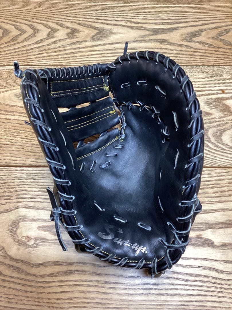 即戦力 良型 軟式野球 ファーストミット サンアップ レア ヤクルトスワローズ