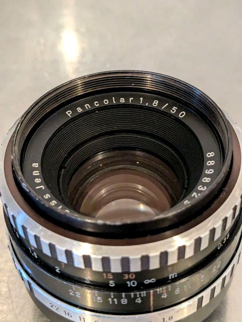 レンズ(単焦点) Carl Zeiss Jena Pancolar 50mm f1.8 M42