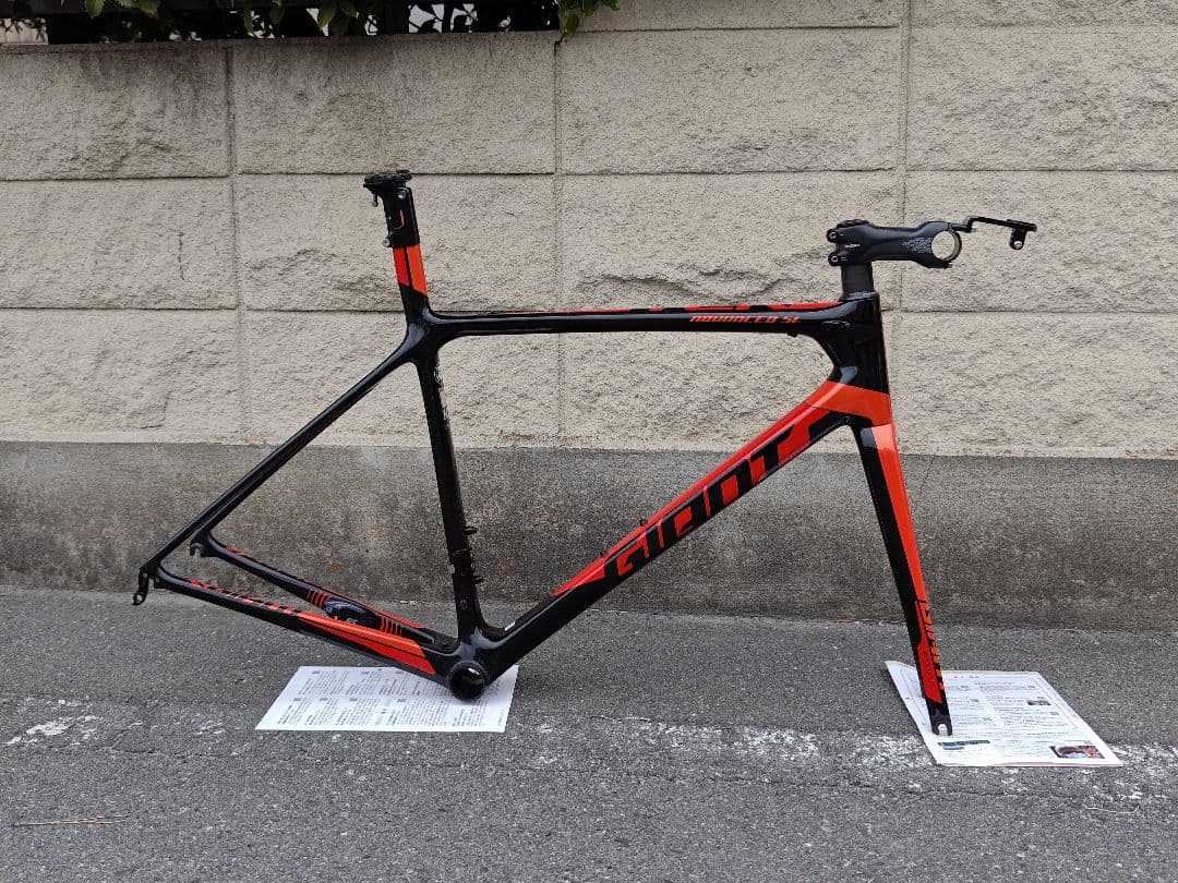 Giant tcr advanced sl1 フレームセット mサイズ 2016