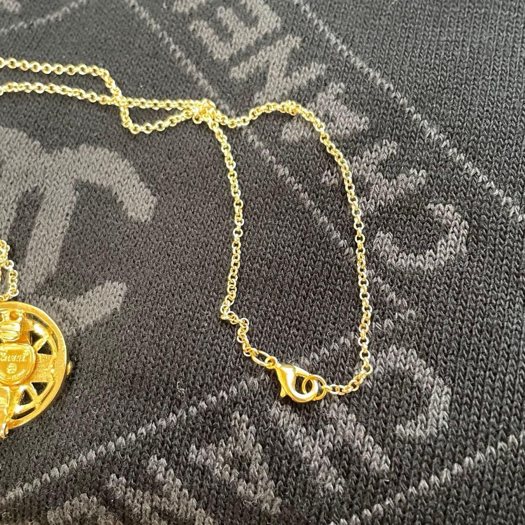 美品 CHANELネックレス ゴールド サークル チェーン社外品 リメイク