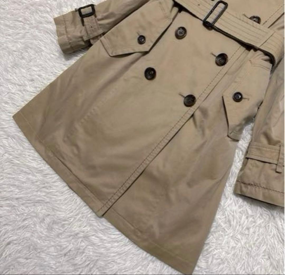 バーバリーブラックレーベル トレンチコート ライナー シャドーホース Ｍ