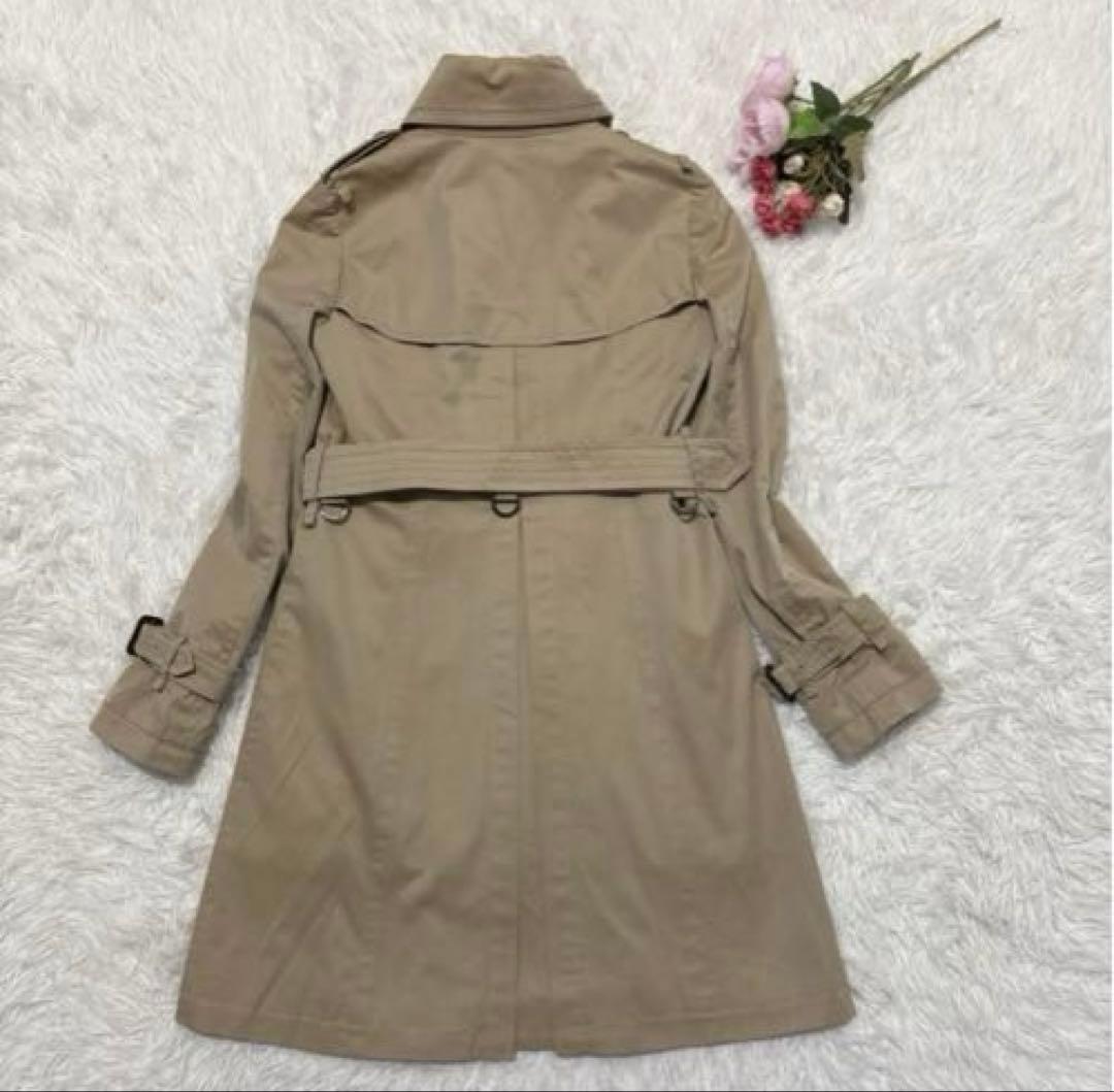 バーバリーブラックレーベル トレンチコート ライナー シャドーホース Ｍ