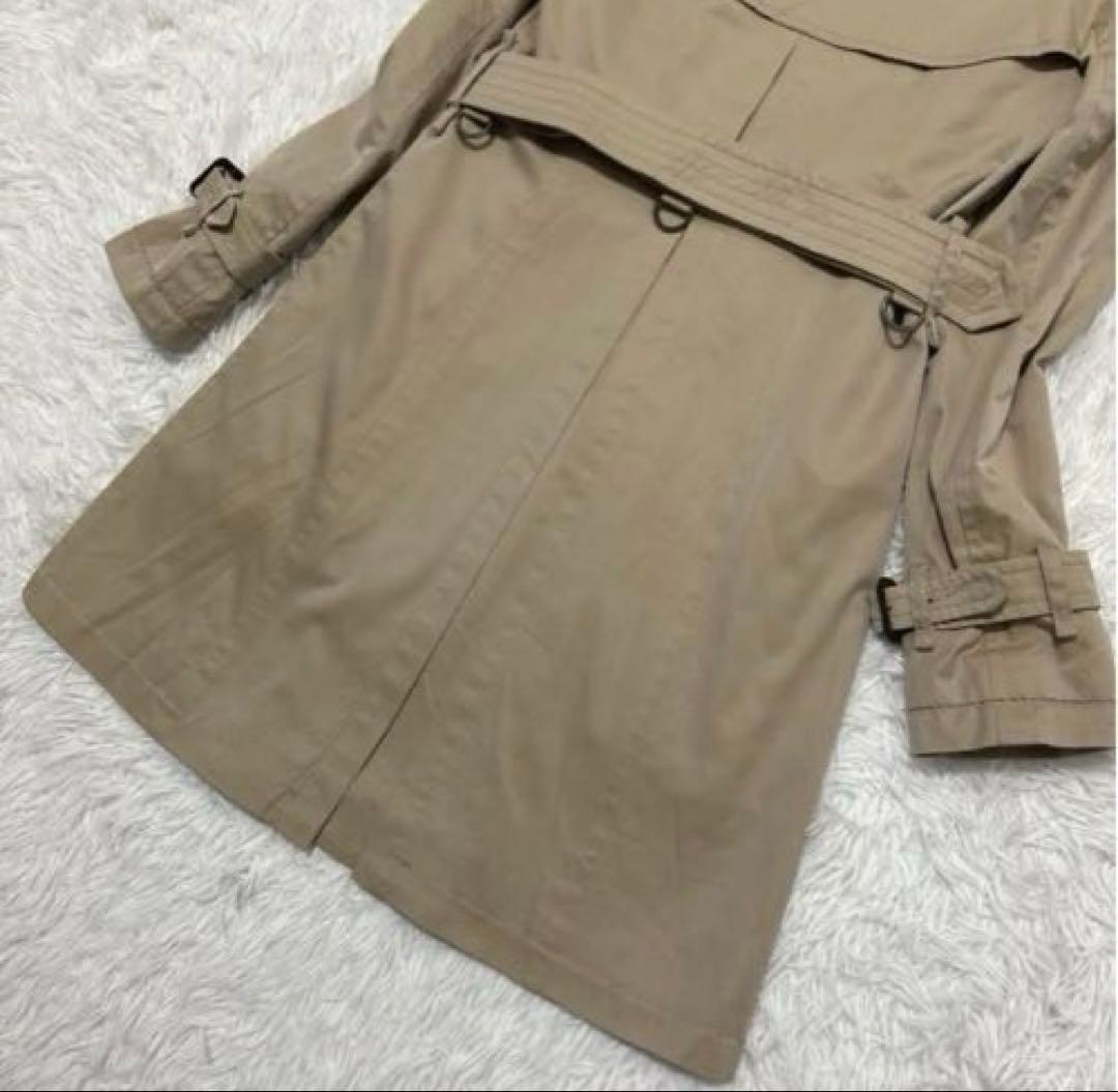 バーバリーブラックレーベル トレンチコート ライナー シャドーホース Ｍ