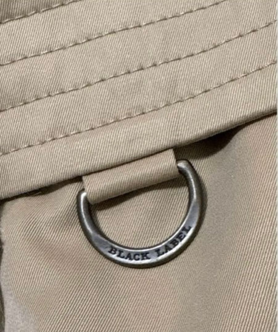 バーバリーブラックレーベル トレンチコート ライナー シャドーホース Ｍ