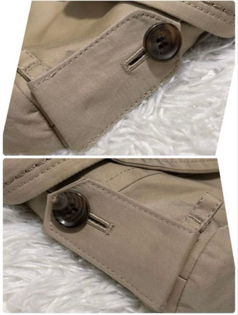 バーバリーブラックレーベル トレンチコート ライナー シャドーホース Ｍ