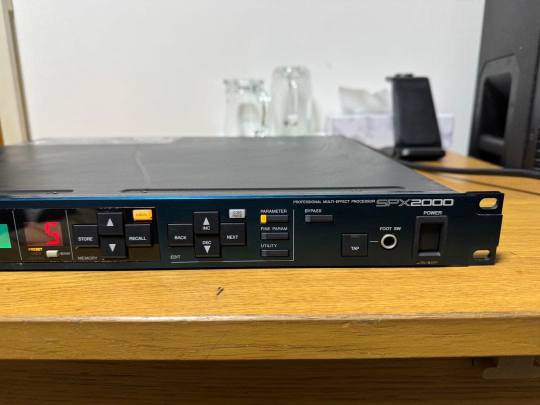 【中古 Cランク】 YAMAHA SPX2000 マルチエフェクトプロセッサー