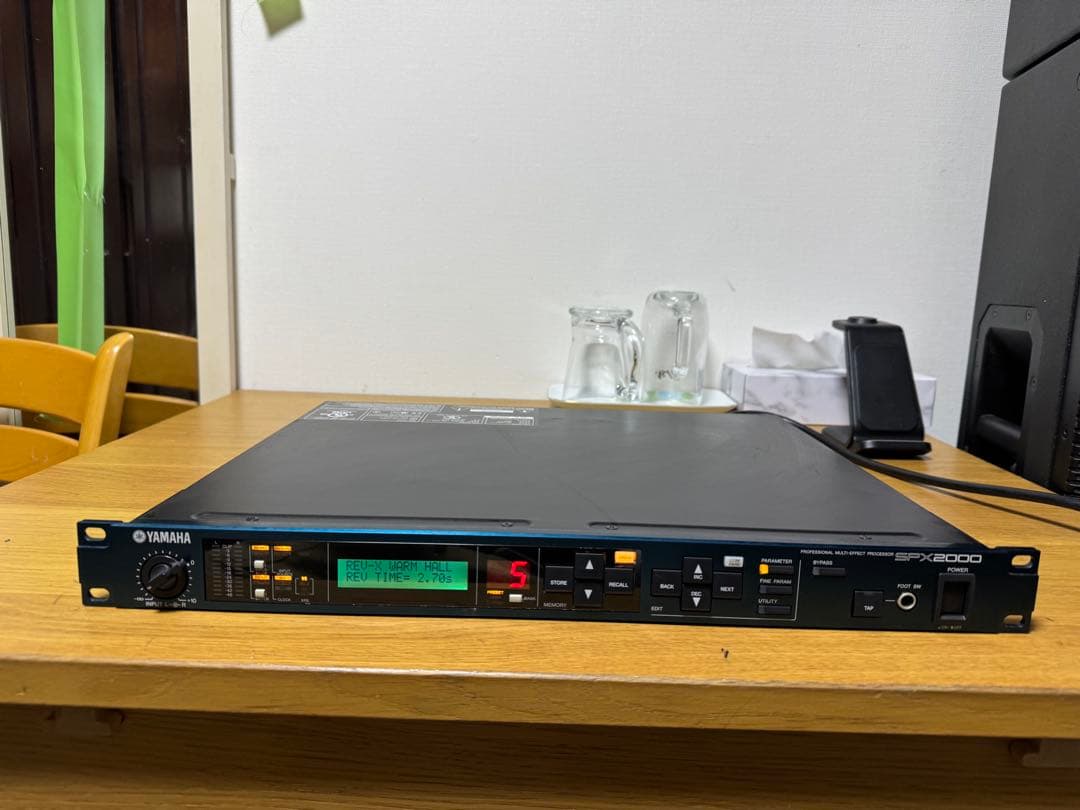 【中古 Cランク】 YAMAHA SPX2000 マルチエフェクトプロセッサー