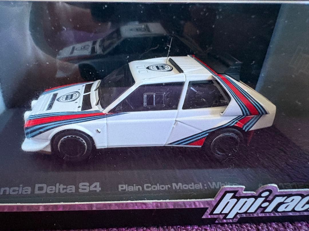 hpi 1/43 ランチア デルタS4 プレーンホワイト