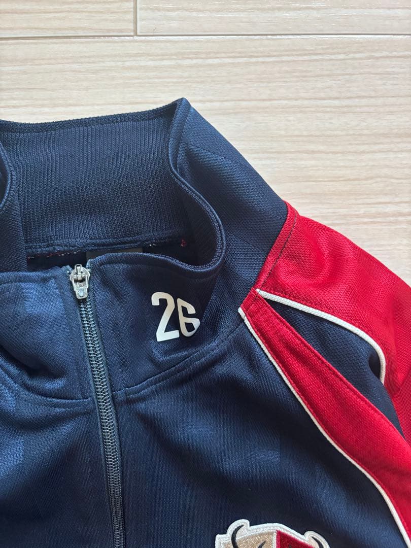 値下げ　鹿島アントラーズ　トレーニングウェア上下　選手支給品　26