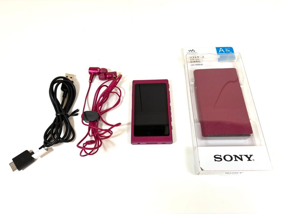 SONY NW-A35 ピンク デジタルオーディオプレーヤー ボルドーピンク