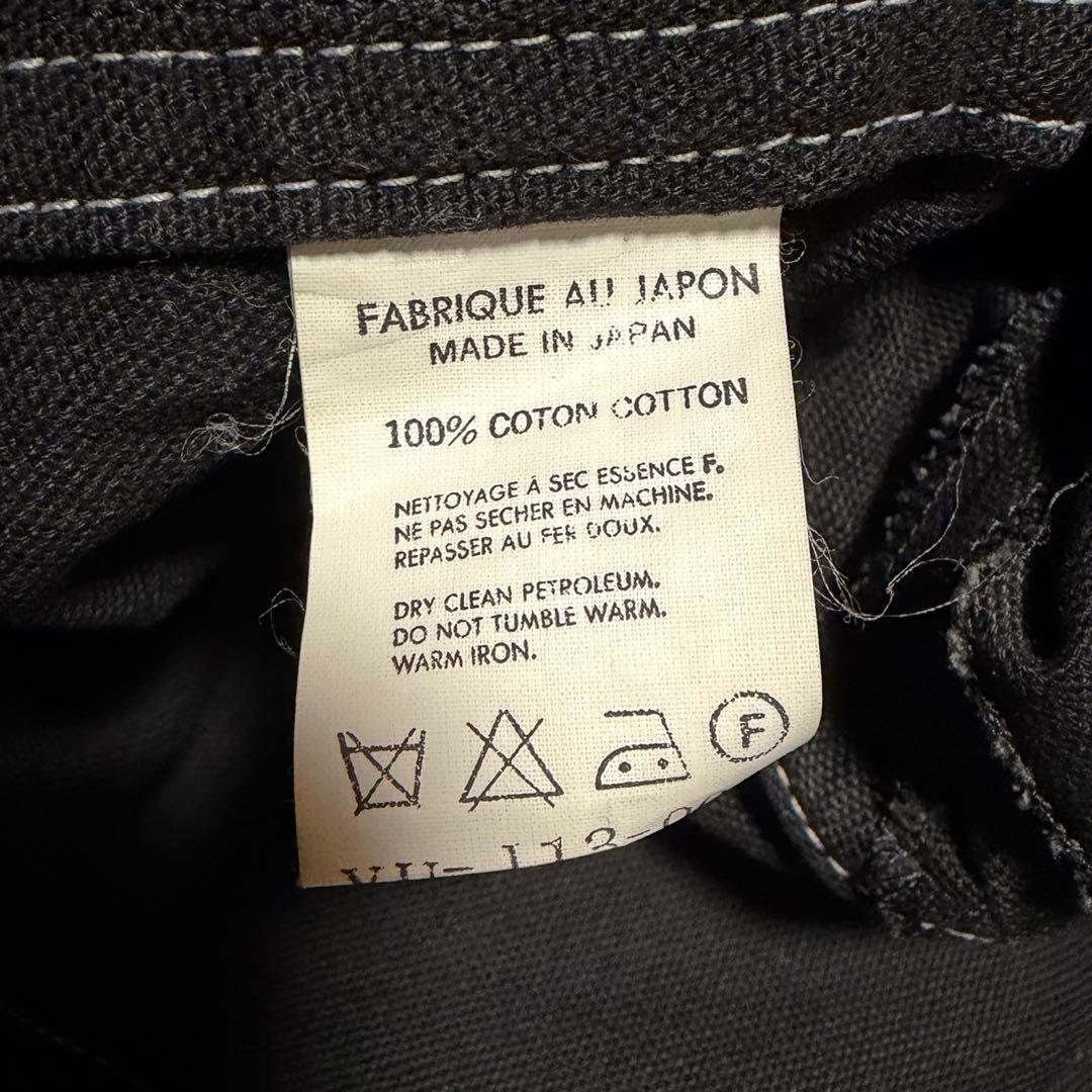 Y’s ホワイトステッチ ジップアップ コットン ブルゾン