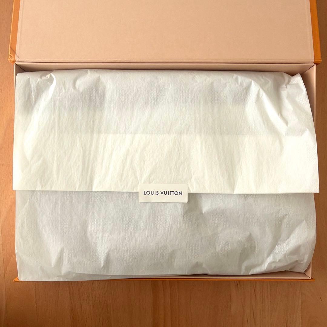 ルイヴィトン エシャルプ ロゴマニア グリペルル グレー マフラー M74742