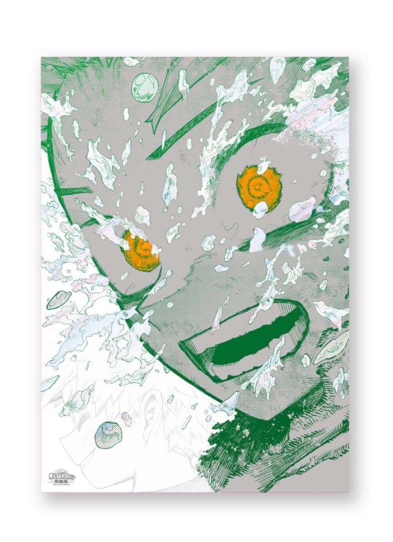 ヒロアカ 原画展ポスター 『The Beginning』『ヒーローvs敵』セット