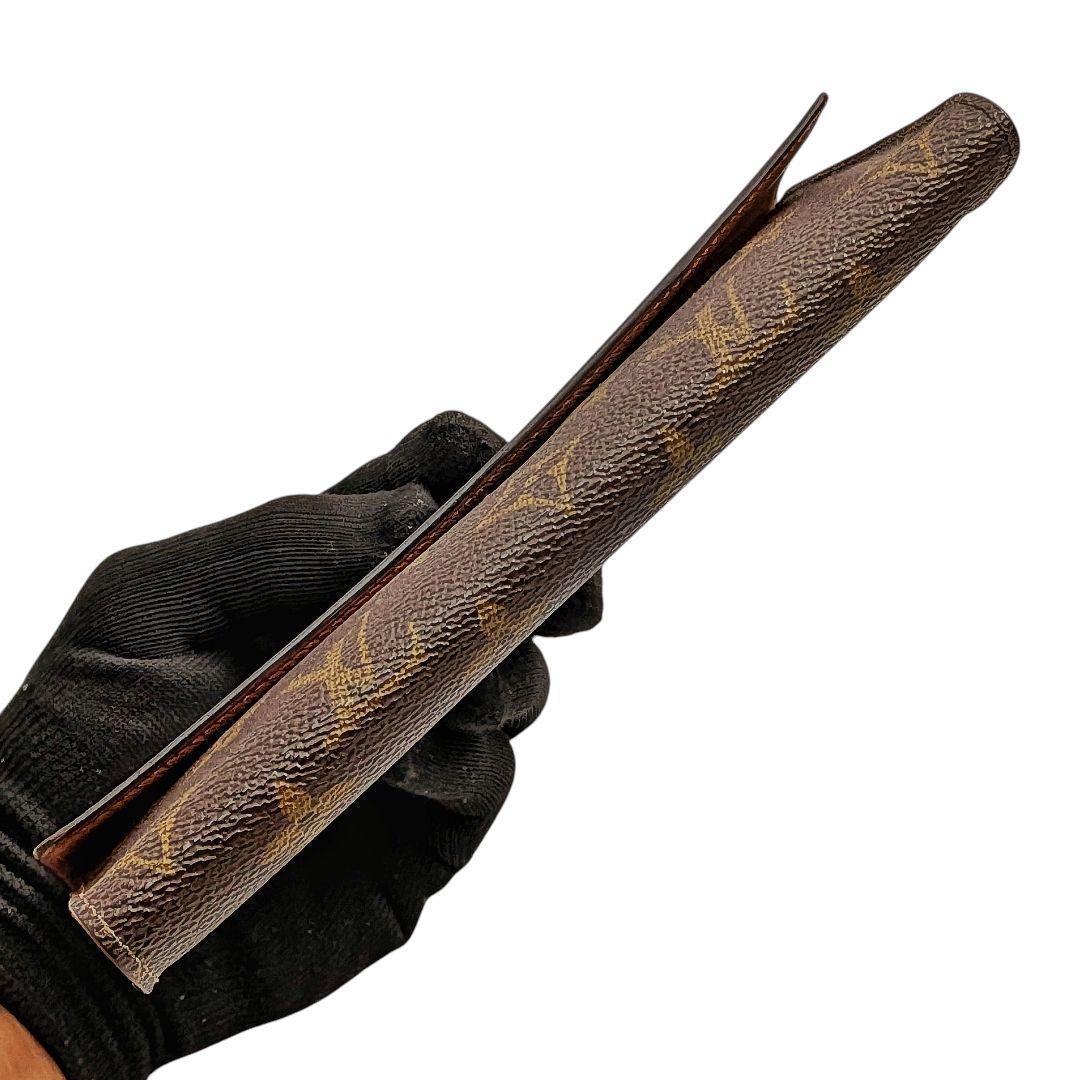 外観美 ルイヴィトン モノグラム ポルトトレゾール インターナショナル 968