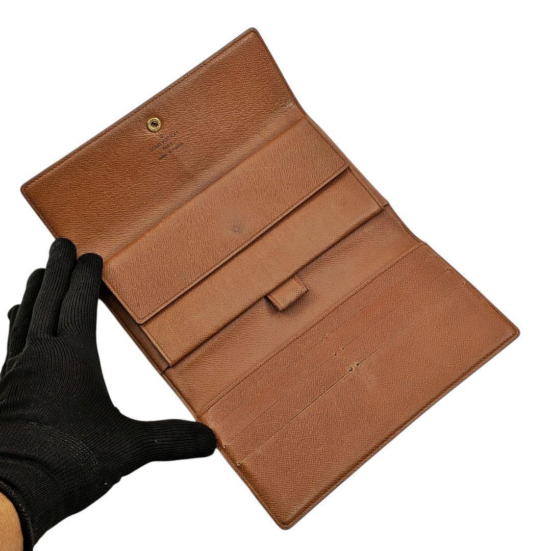 外観美 ルイヴィトン モノグラム ポルトトレゾール インターナショナル 968