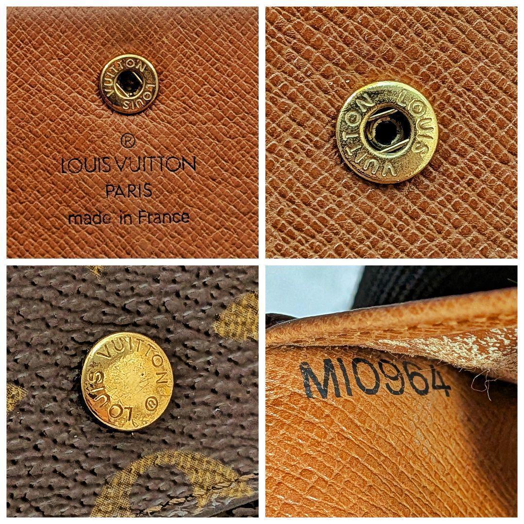 外観美 ルイヴィトン モノグラム ポルトトレゾール インターナショナル 968