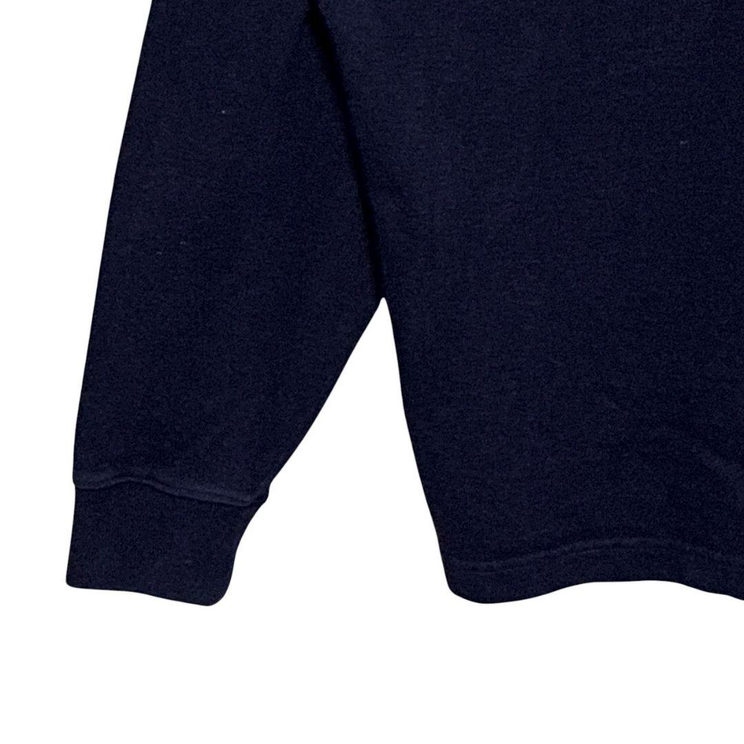 ポロバイラルフローレン ラガーシャツ 刺繍ロゴ ネイビー×イエロー XL相当