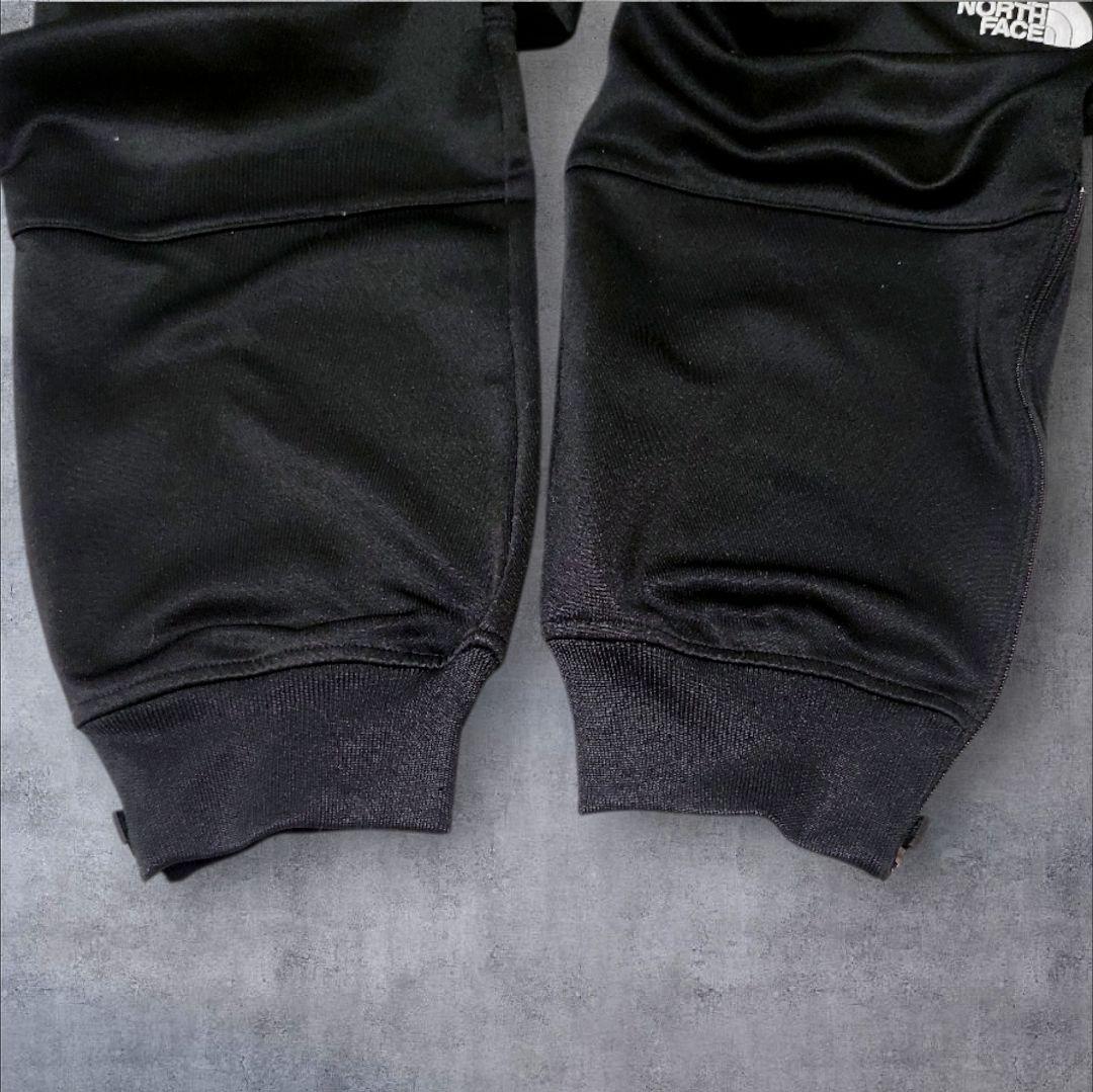 美品NORTH FACEノースフェイスジャージ上下セットアップ赤×黒M