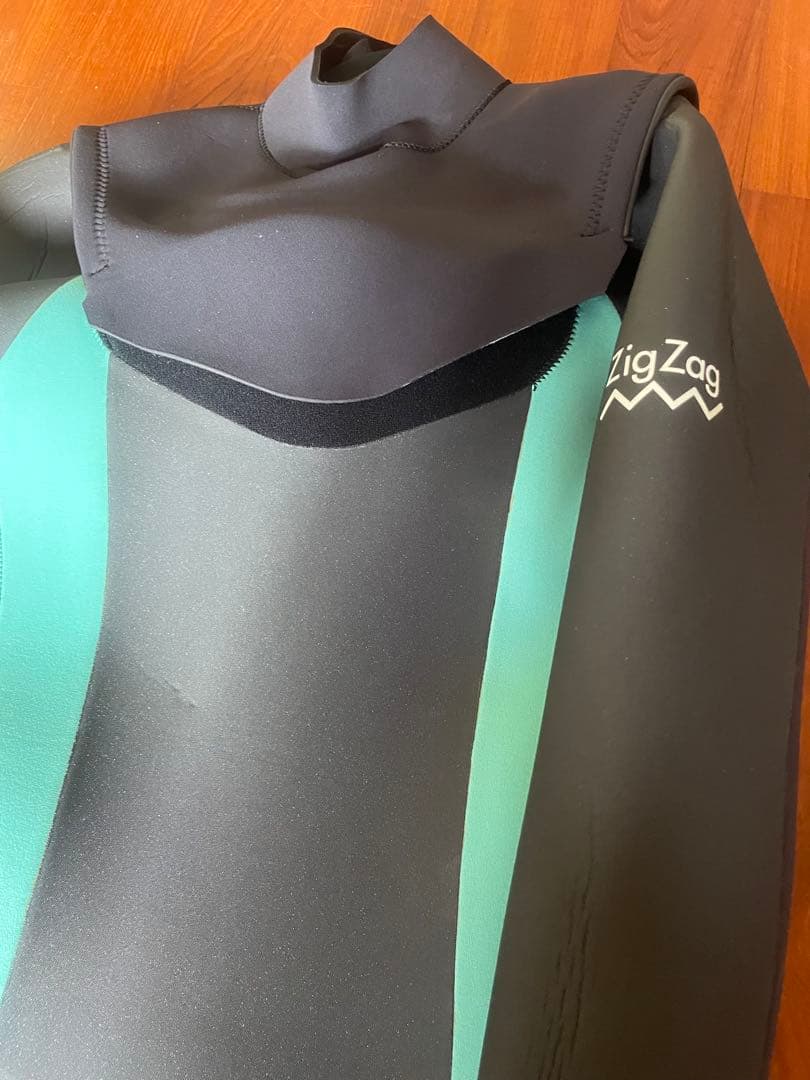 フルスーツ ウェットスーツ 黒・緑　3mm スキン