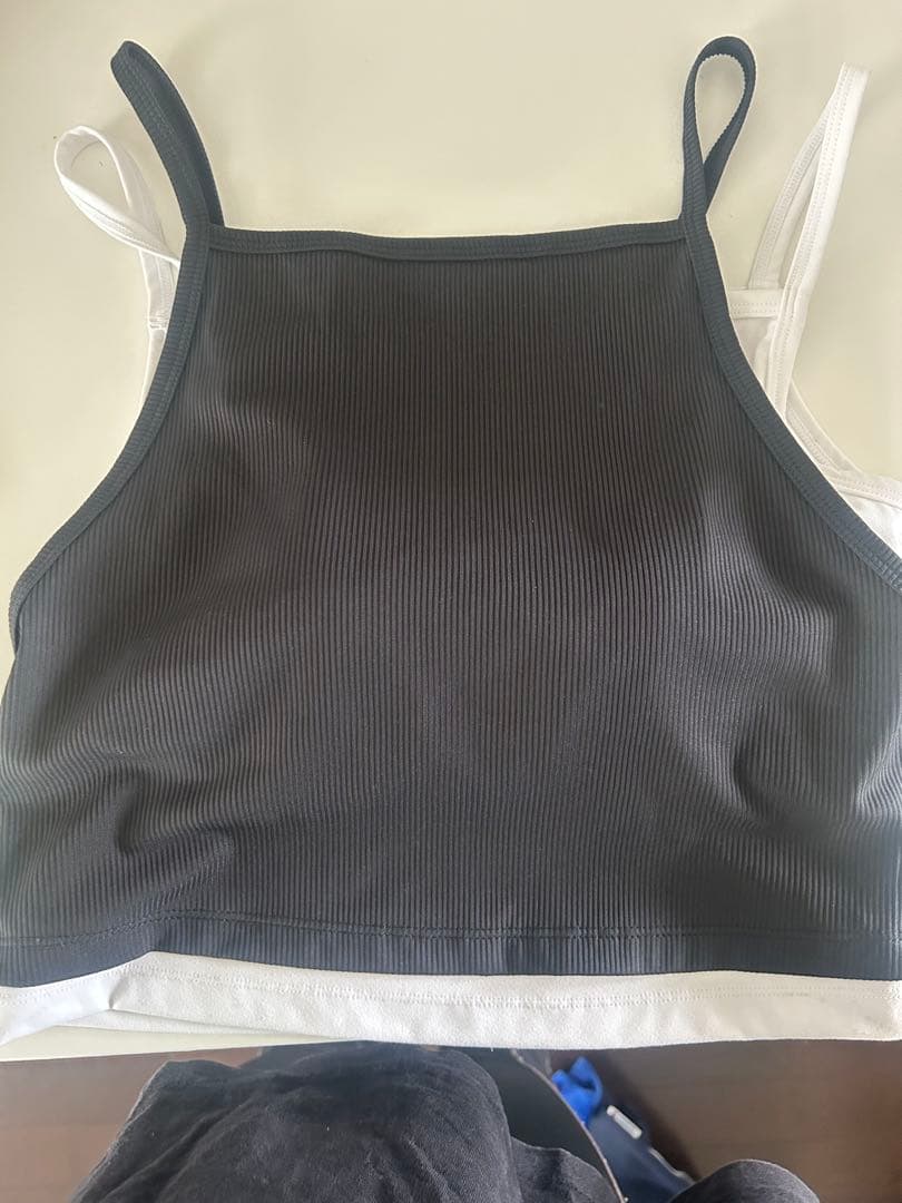 sukala リブコンビショートタンクトップ