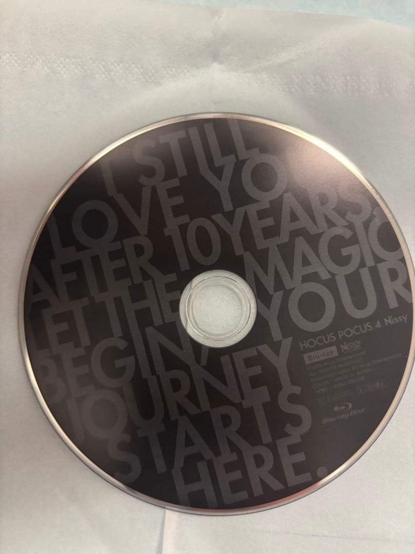 Nissy HOCUS POCUS 4 Nissy盤　Blu-rayディスクのみ