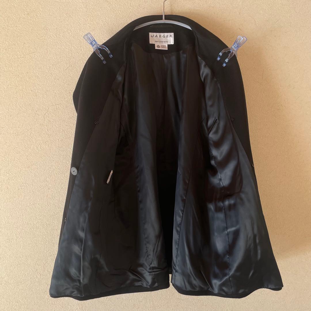 美品⭐︎ JAEGER イエーガー　ジャケット　　コート　ピュアウール
