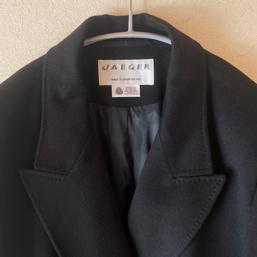 美品⭐︎ JAEGER イエーガー　ジャケット　　コート　ピュアウール