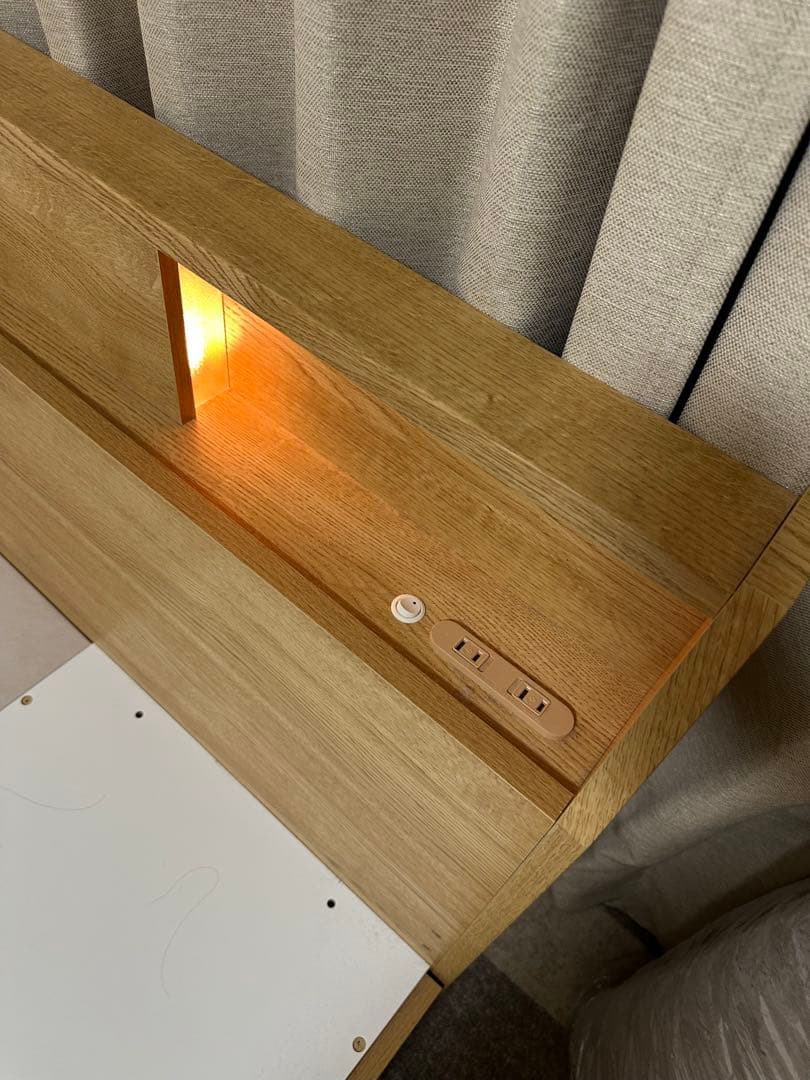 た*ん様 【7/10迄に取りに来ていただける方限定】ニトリ　ベットフレーム　セミ