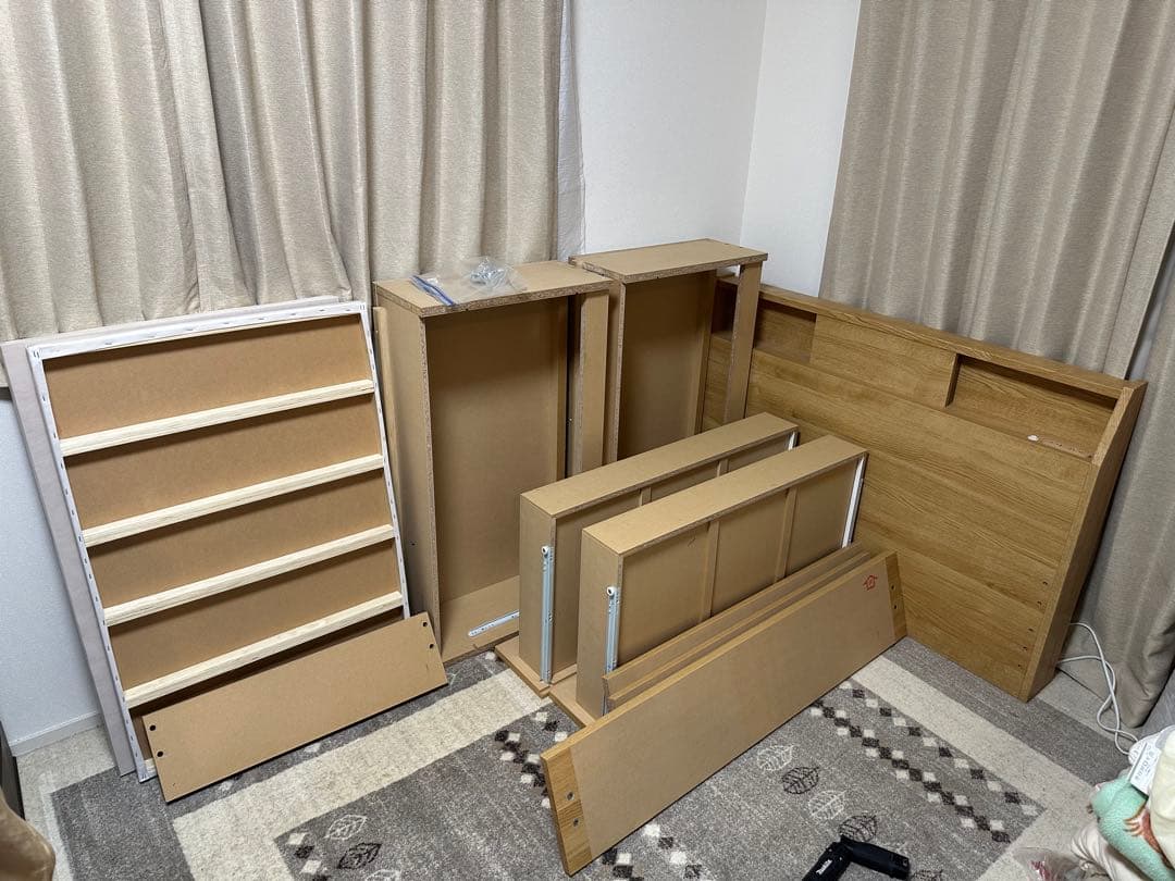 た*ん様 【7/10迄に取りに来ていただける方限定】ニトリ　ベットフレーム　セミ