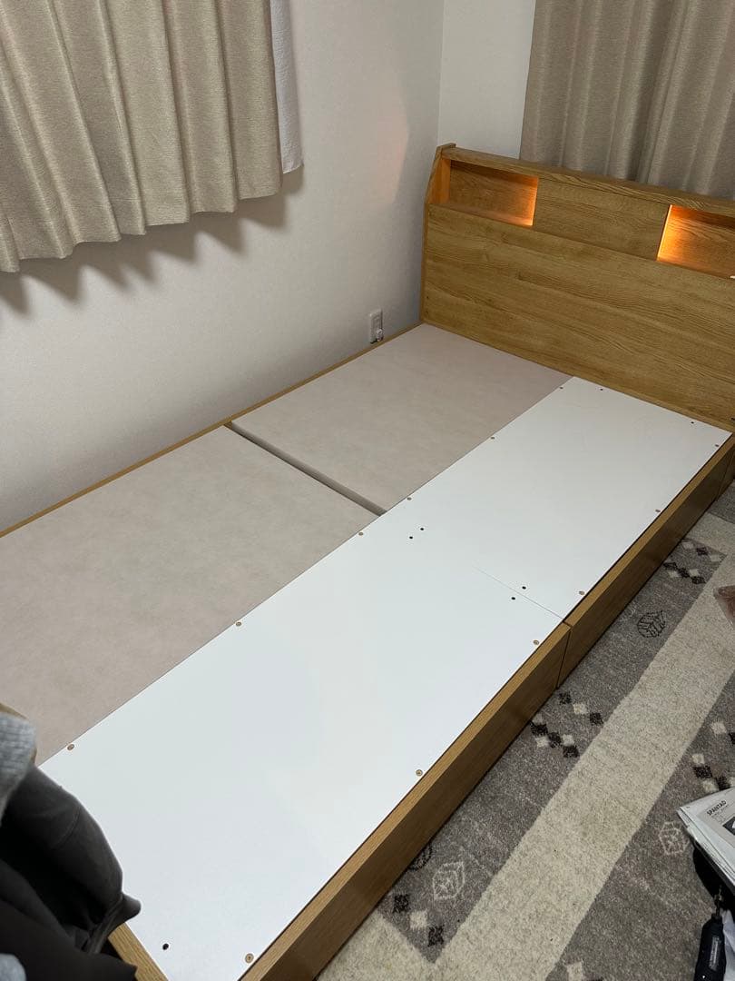 た*ん様 【7/10迄に取りに来ていただける方限定】ニトリ　ベットフレーム　セミ