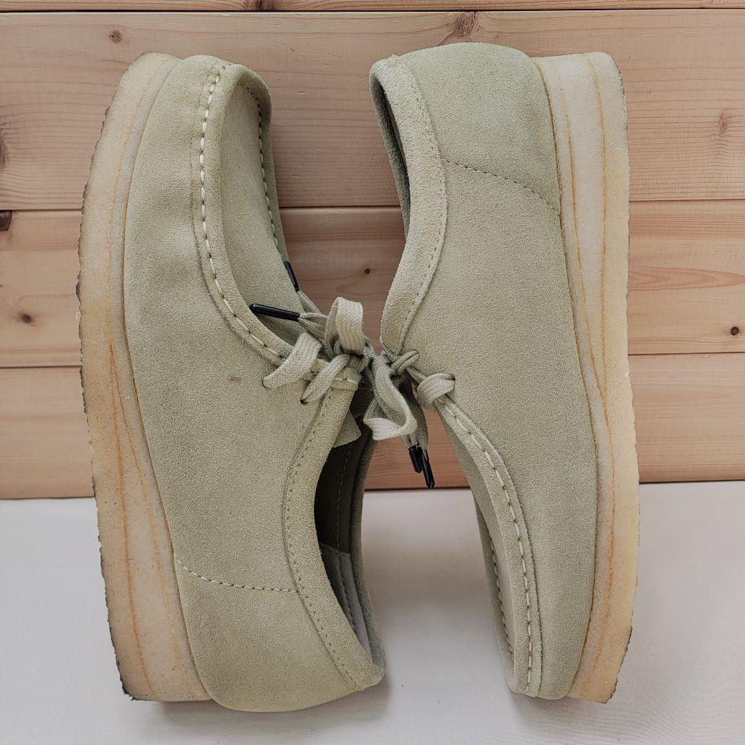 クラークス ワラビー メープル スエード ローカット UK8 26cm