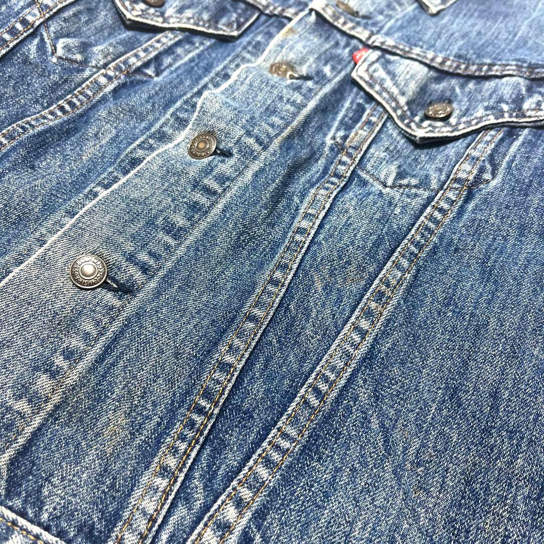 70s LEVI'S リーバイス スモールE 70505 4th Gジャン L程