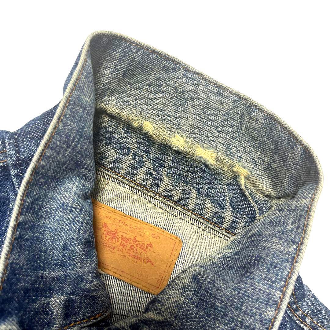 70s LEVI'S リーバイス スモールE 70505 4th Gジャン L程