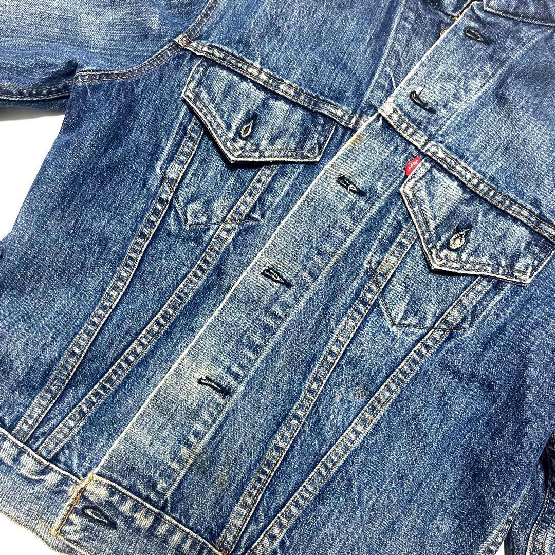 70s LEVI'S リーバイス スモールE 70505 4th Gジャン L程