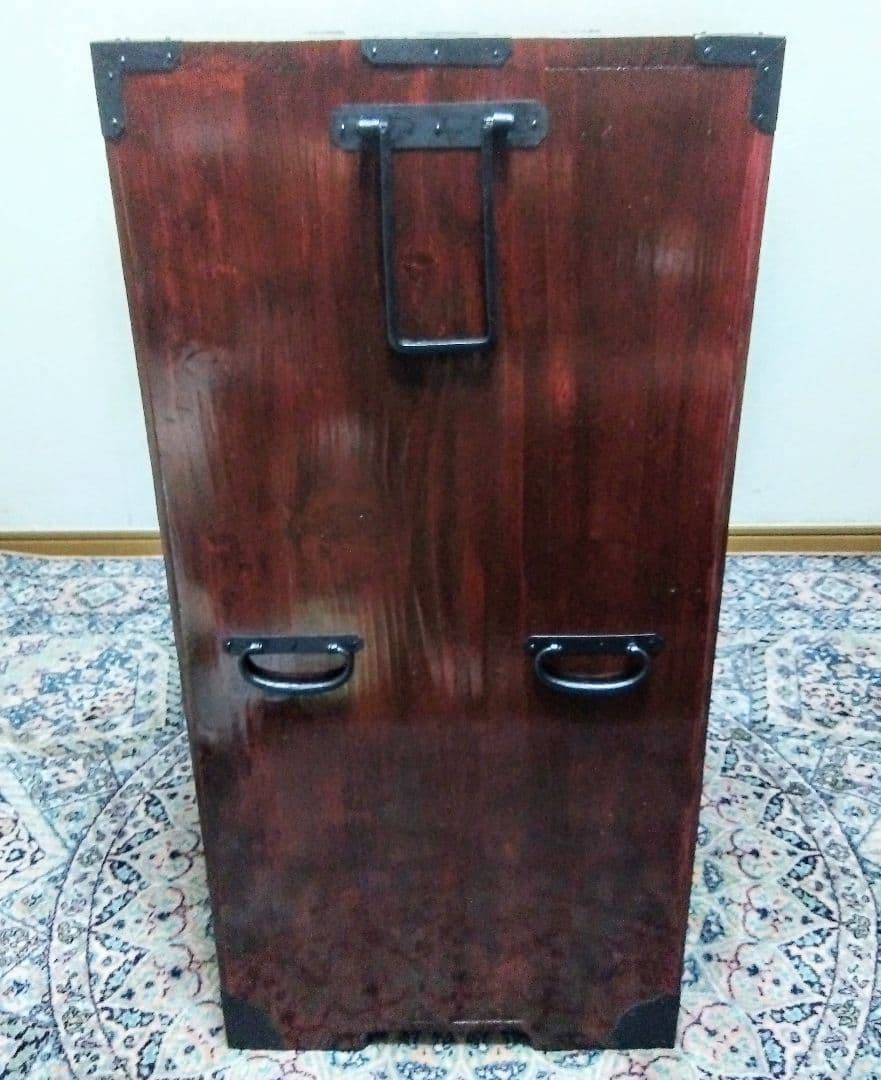 【アンティーク】仙台箪笥　時代箪笥　ローチェスト　洋服タンス