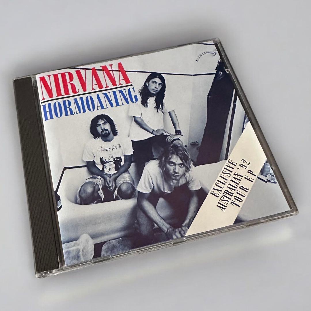 NIRVANAアルバム「HORMOANING」オーストラリア盤日本盤セット