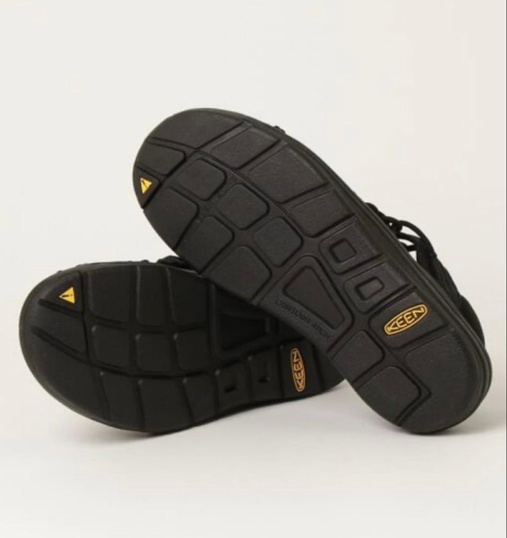 (679)UNEEK Ⅱ OPEN TOE ブラック 27cm 箱あり