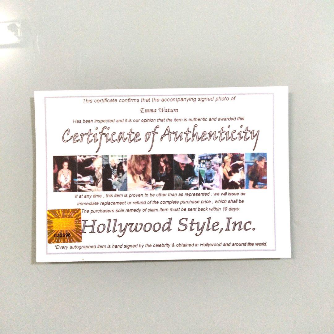 セール中…エマ・ワトソン直筆サイン入り超大型写真…