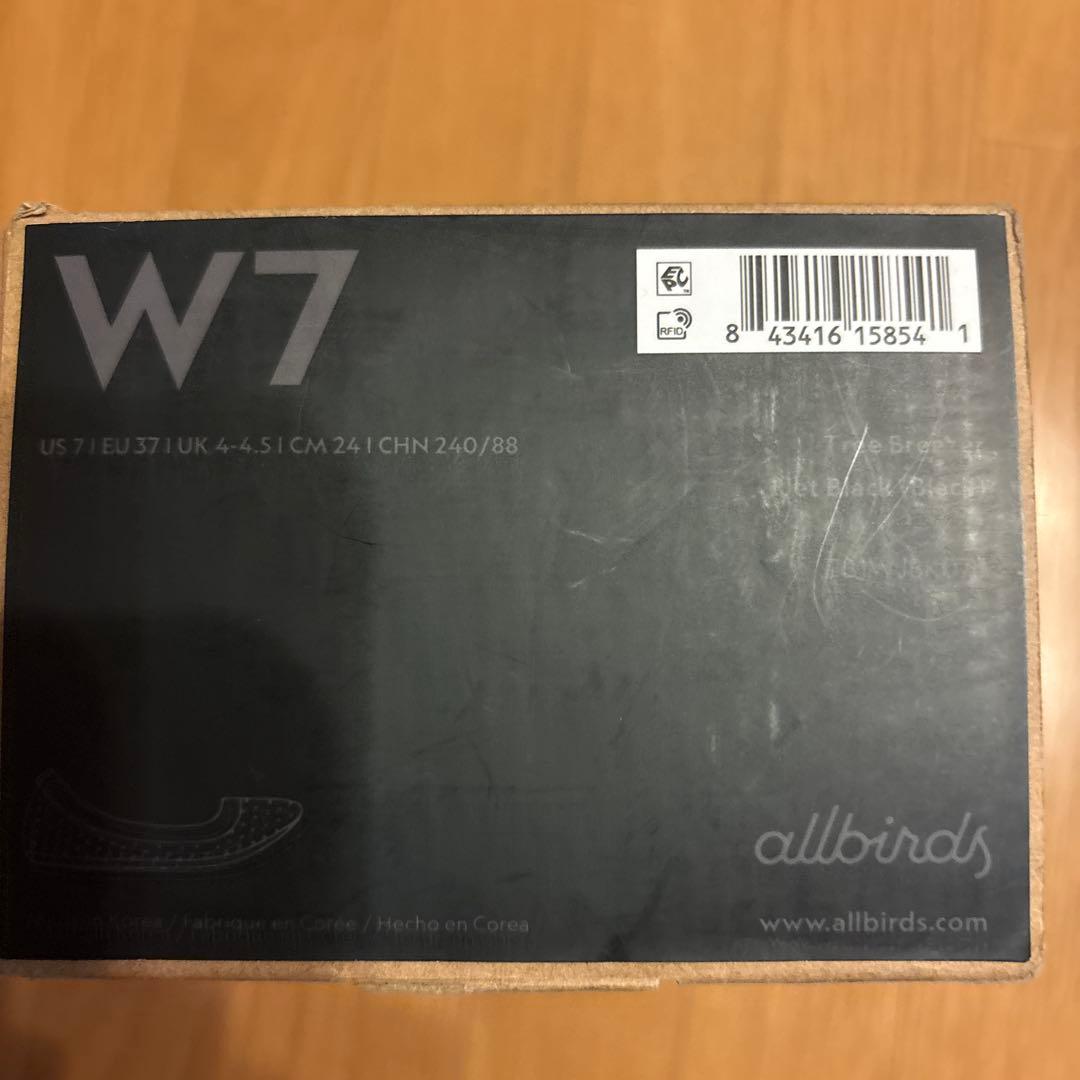 Allbirds ツリーブリーザー レディース フラットシューズ 黒W7