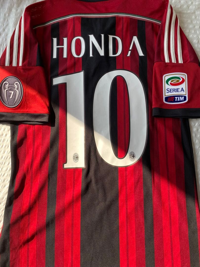 【正規品】　本田圭佑　ユニフォーム　ACミラン 14/15 日本代表